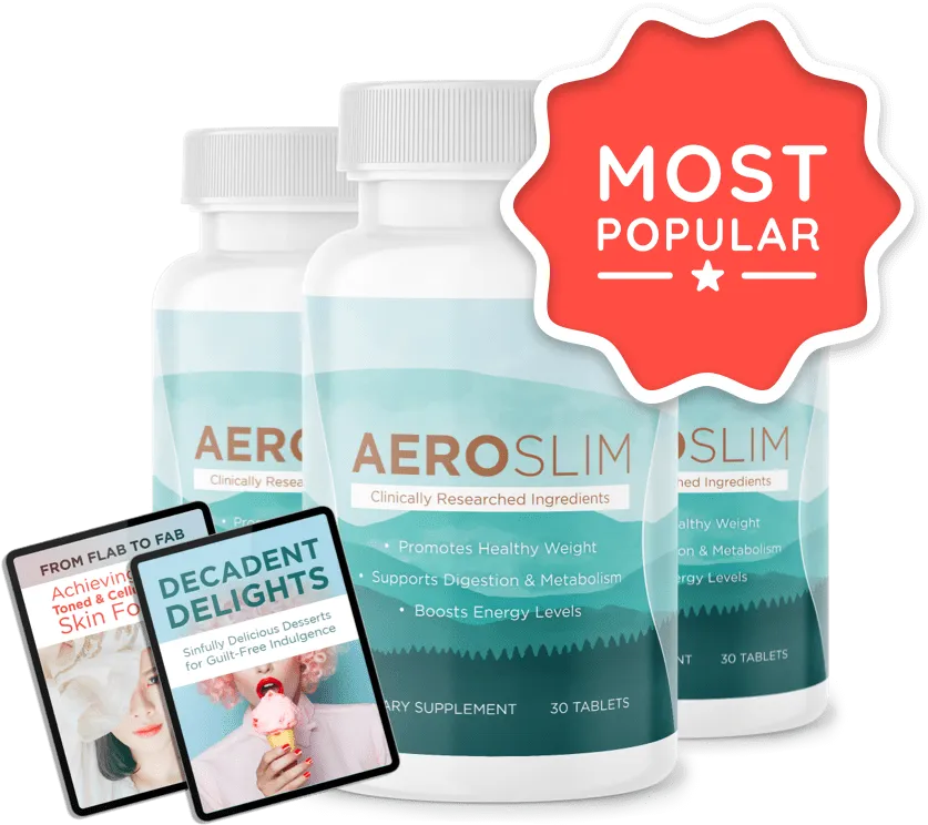 AeroSlim 3 Bottles - Most Popular Package